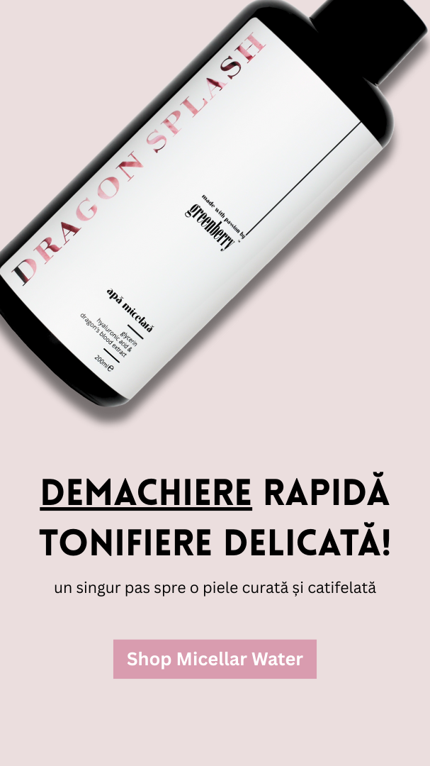 Demachiere rapida si delicata cu Dragon Splash de la Greenberry Skincare